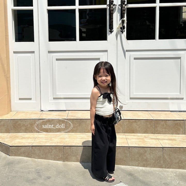 Saint Doll - Korean Children Fashion - #minifashionista - Ribbon String Sleeveless - 6