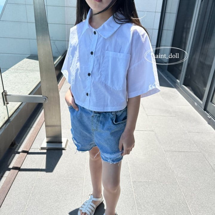 Saint Doll - Korean Children Fashion - #prettylittlegirls - Pocket Shirt - 9