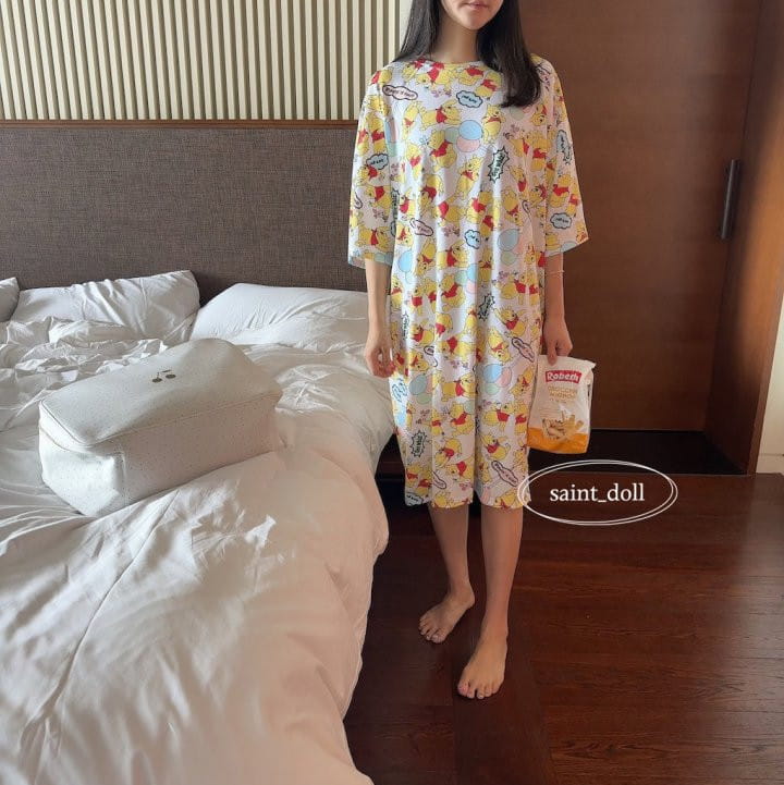 Saint Doll - Korean Children Fashion - #todddlerfashion - Pooh One-piece wit Mom - 11