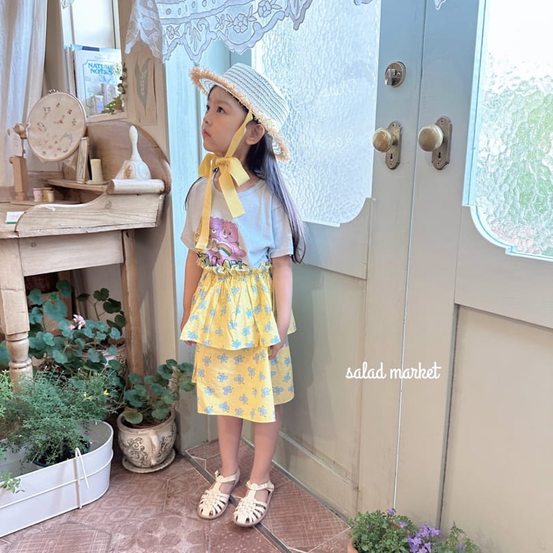 Salad Market - Korean Children Fashion - #Kfashion4kids - Rose Cancan Skirt - 7