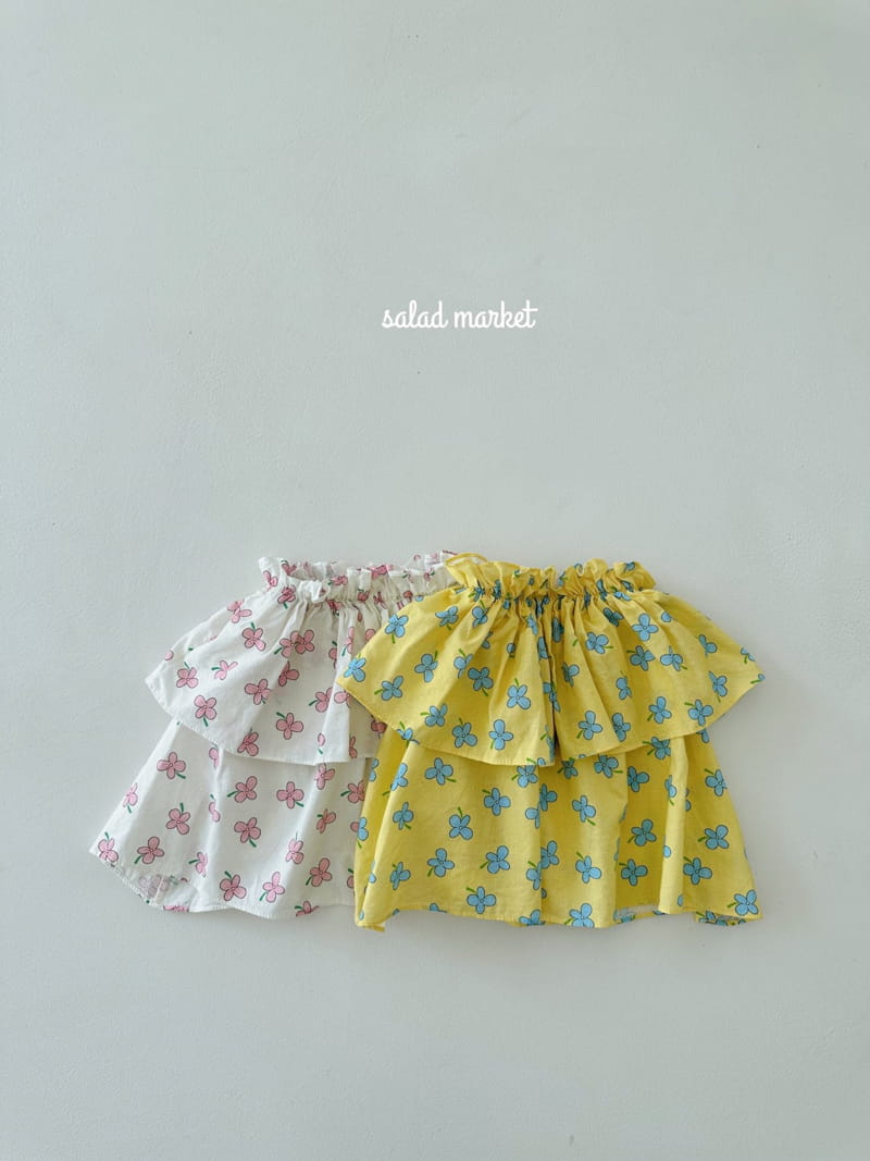 Salad Market - Korean Children Fashion - #designkidswear - Rose Cancan Skirt