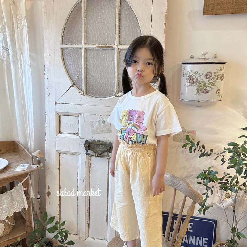Salad Market - Korean Children Fashion - #designkidswear - Rainow Bear Tee - 8