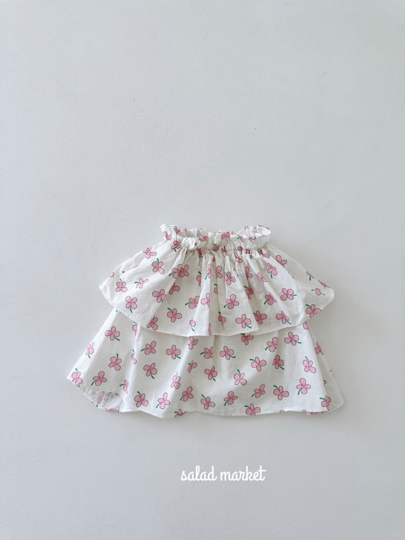 Salad Market - Korean Children Fashion - #kidsstore - Rose Cancan Skirt - 5