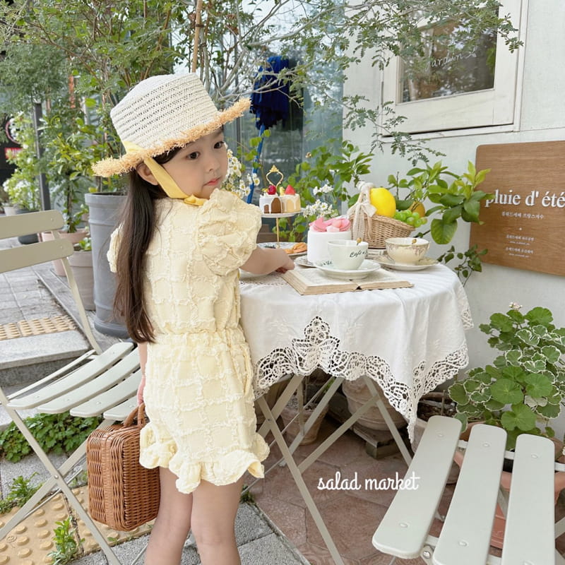 Salad Market - Korean Children Fashion - #littlefashionista - Mayo Top Bottom Set - 11