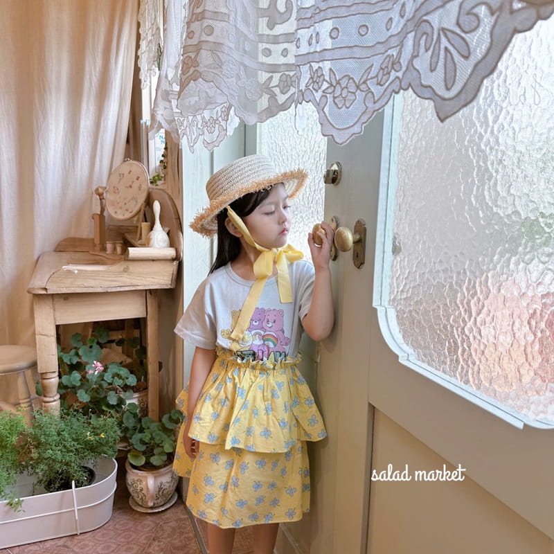 Salad Market - Korean Children Fashion - #minifashionista - Rose Cancan Skirt - 10