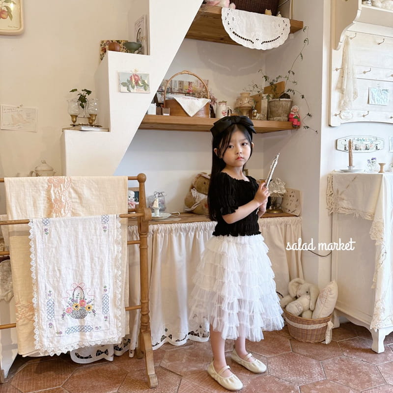Salad Market - Korean Children Fashion - #prettylittlegirls - Babby Skirt - 8