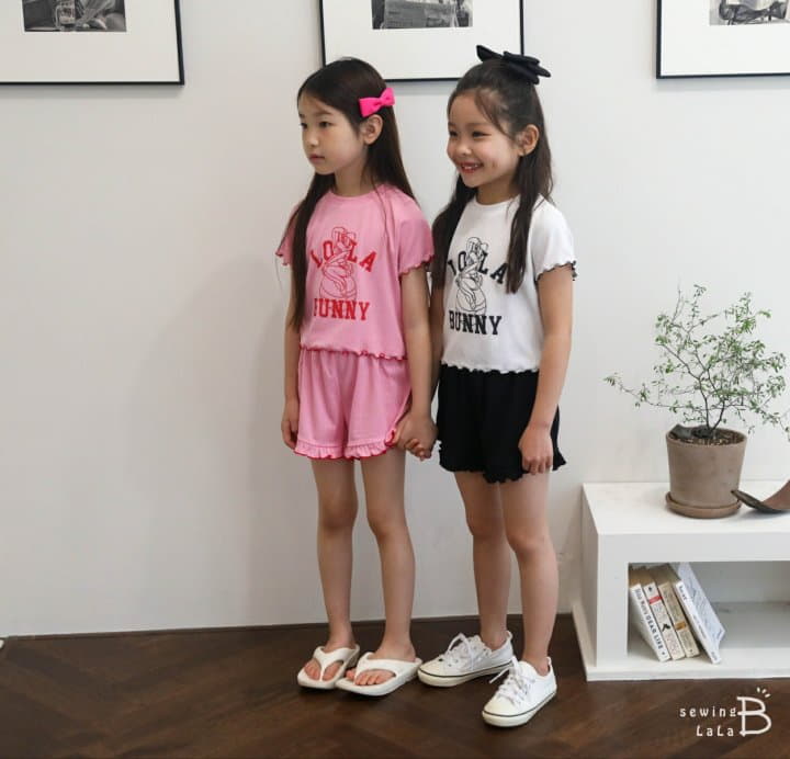 Sewing-B - Korean Children Fashion - #kidsshorts - Rora Top Bottom Set - 2