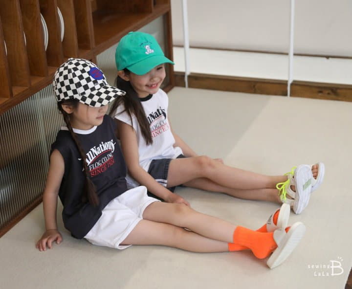 Sewing-B - Korean Children Fashion - #littlefashionista - Nation Sleeveless
