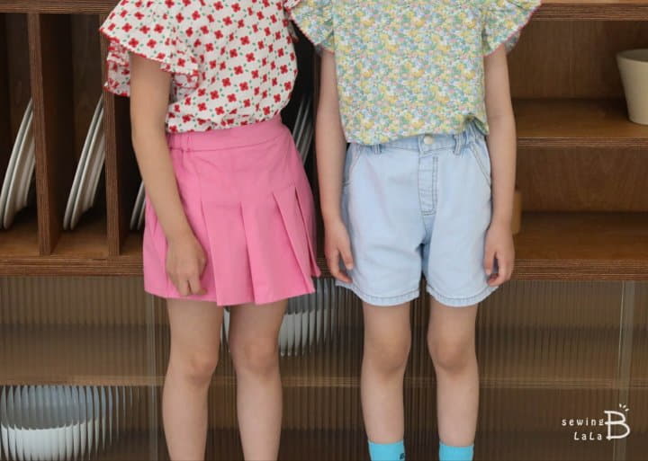 Sewing-B - Korean Children Fashion - #minifashionista - Candy Wrinkle Skirt Shorts - 6