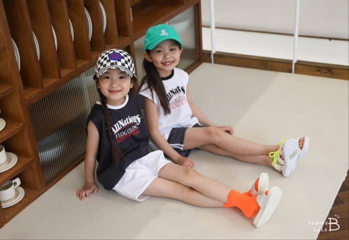 Sewing-B - Korean Children Fashion - #minifashionista - Nation Sleeveless - 3