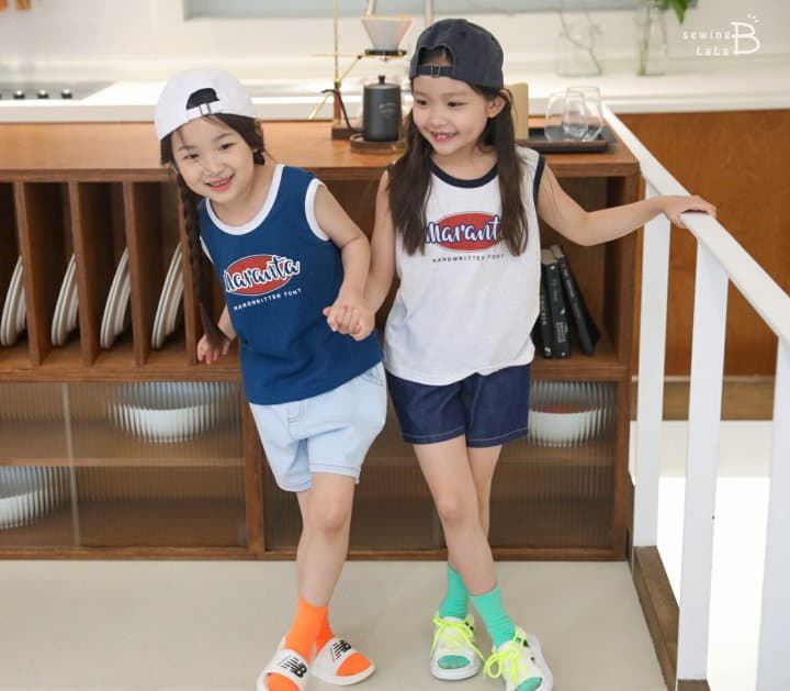 Sewing-B - Korean Children Fashion - #prettylittlegirls - Jeck Sleeveless
