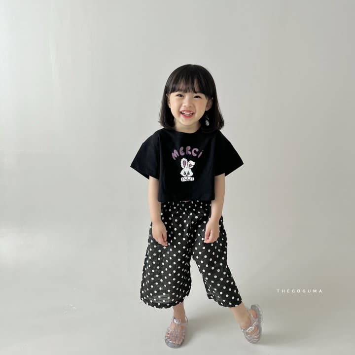 Shinseage Kids - Korean Children Fashion - #childofig - Merci Crop Tee - 7