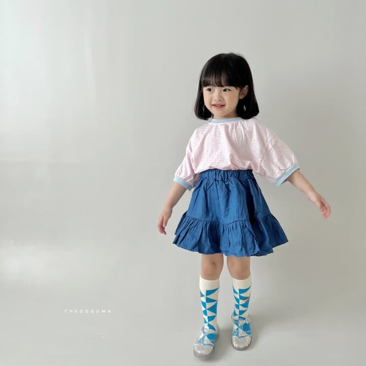 Shinseage Kids - Korean Children Fashion - #childofig - Denim Skirt - 3