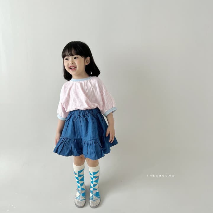 Shinseage Kids - Korean Children Fashion - #designkidswear - Denim Skirt - 5