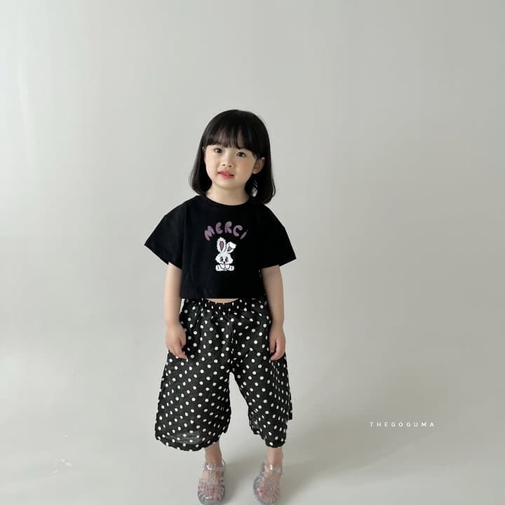 Shinseage Kids - Korean Children Fashion - #discoveringself - Merci Crop Tee - 10