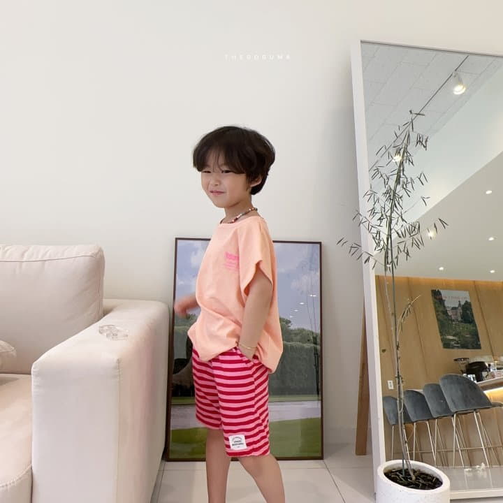 Shinseage Kids - Korean Children Fashion - #discoveringself - Color Stripes Shorts