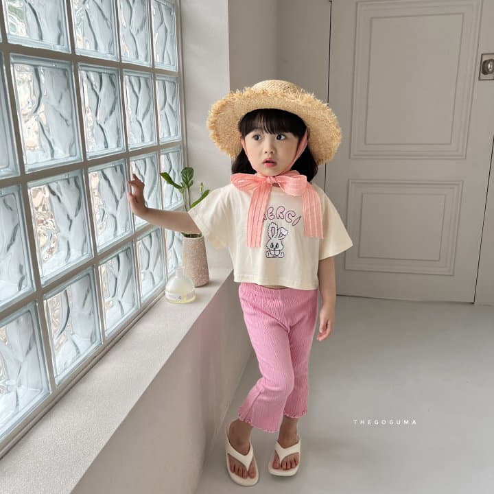 Shinseage Kids - Korean Children Fashion - #fashionkids - Merci Crop Tee - 11