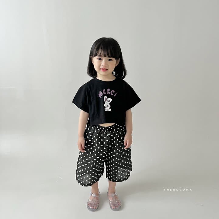 Shinseage Kids - Korean Children Fashion - #fashionkids - Dot Cooling Cropped Pants - 8
