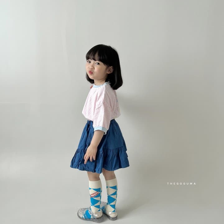 Shinseage Kids - Korean Children Fashion - #fashionkids - Denim Skirt - 7