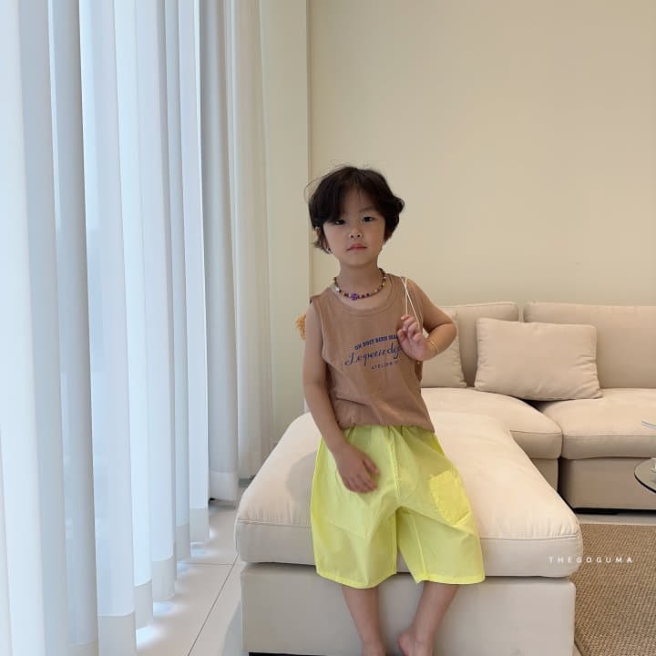 Shinseage Kids - Korean Children Fashion - #fashionkids - Pocket Capri Pants - 5