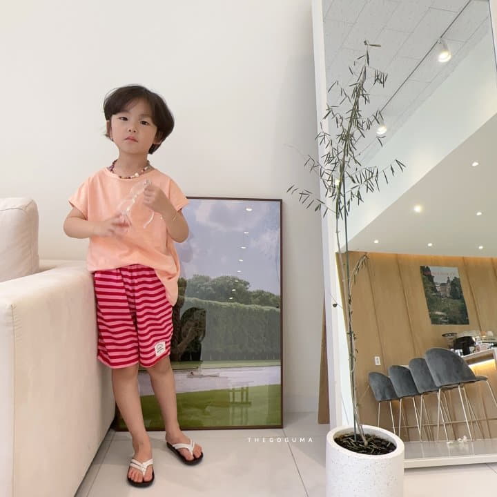 Shinseage Kids - Korean Children Fashion - #fashionkids - Color Stripes Shorts - 2