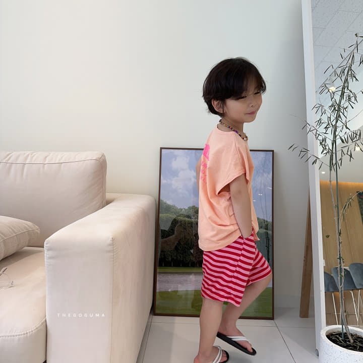 Shinseage Kids - Korean Children Fashion - #kidsshorts - Color Stripes Shorts - 3