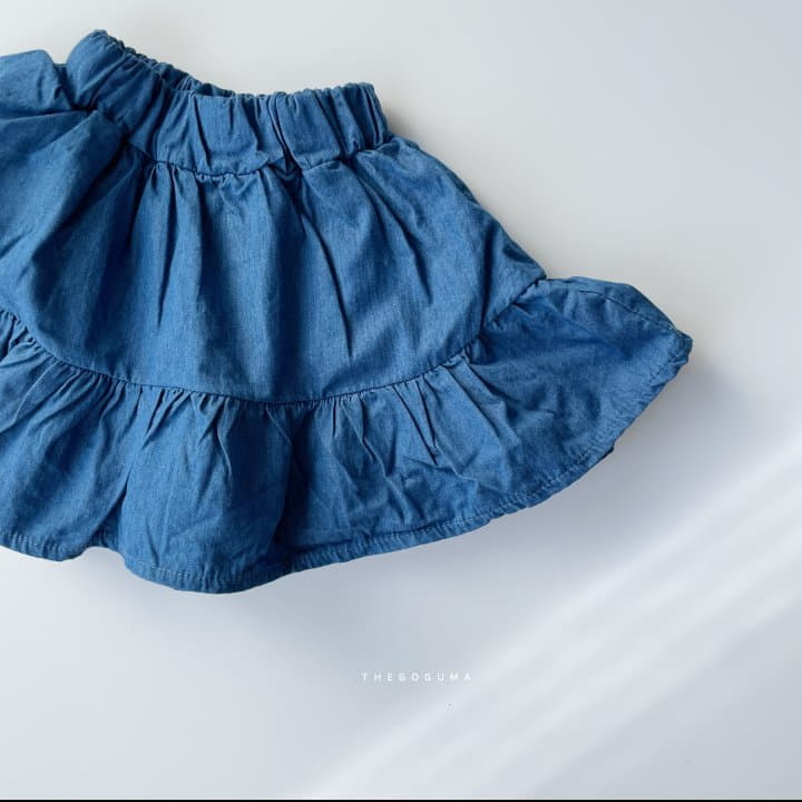 Shinseage Kids - Korean Children Fashion - #kidsstore - Denim Skirt - 9