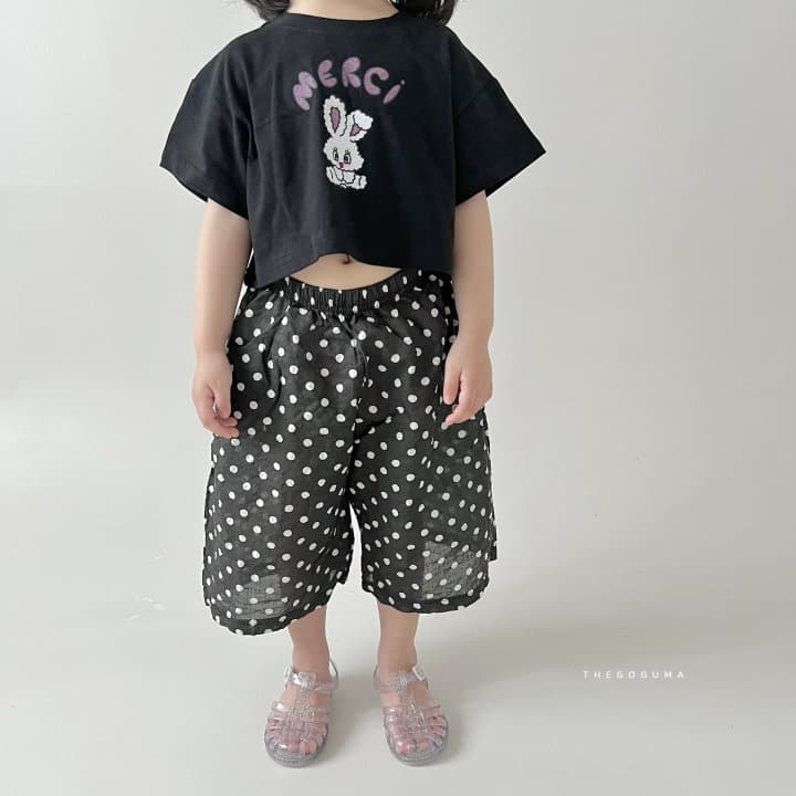 Shinseage Kids - Korean Children Fashion - #kidzfashiontrend - Dot Cooling Cropped Pants - 11