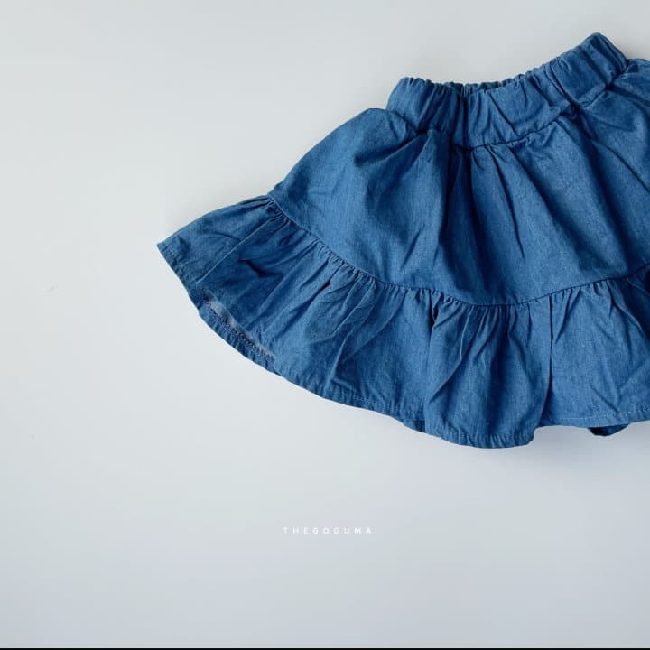 Shinseage Kids - Korean Children Fashion - #kidzfashiontrend - Denim Skirt - 10