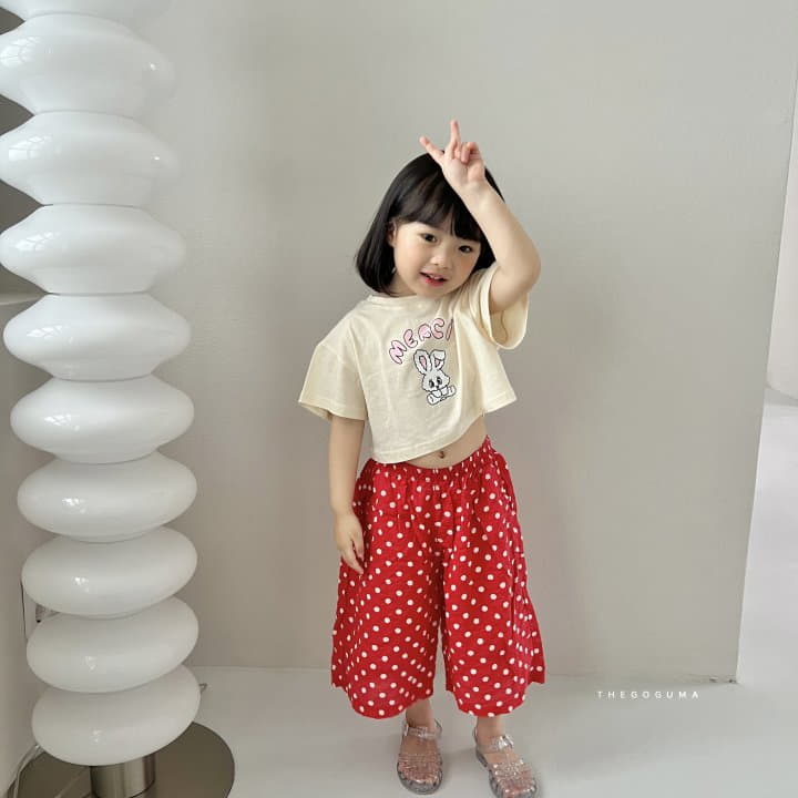 Shinseage Kids - Korean Children Fashion - #prettylittlegirls - Merci Crop Tee - 3