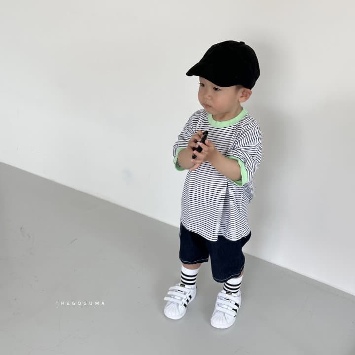 Shinseage Kids - Korean Children Fashion - #stylishchildhood - Duck Stripes Tee - 9