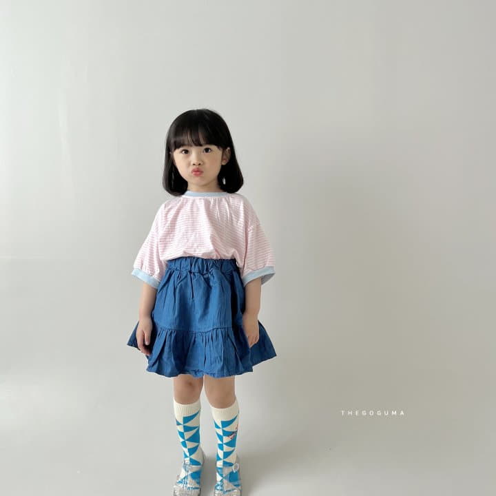 Shinseage Kids - Korean Children Fashion - #toddlerclothing - Denim Skirt