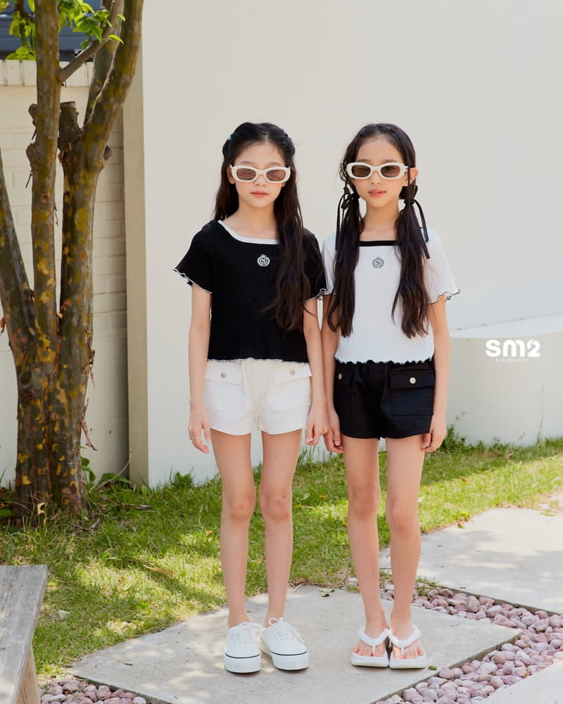 Sm2 - Korean Junior Fashion - #Kfashion4kids - Piping Terry Tee - 2