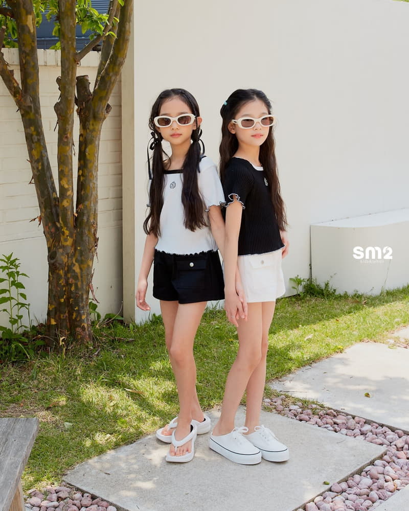 Sm2 - Korean Junior Fashion - #childrensboutique - Piping Terry Tee - 11