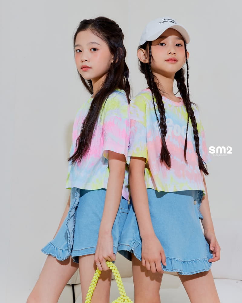Sm2 - Korean Junior Fashion - #kidsshorts - Good Tie Dye Tee - 12