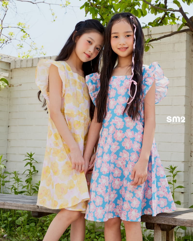 Sm2 - Korean Junior Fashion - #kidsstore - Flower One-piece - 3