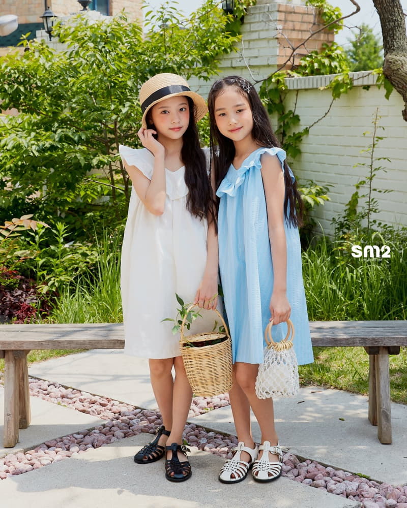 Sm2 - Korean Junior Fashion - #littlefashionista - V Frill One-piece - 2