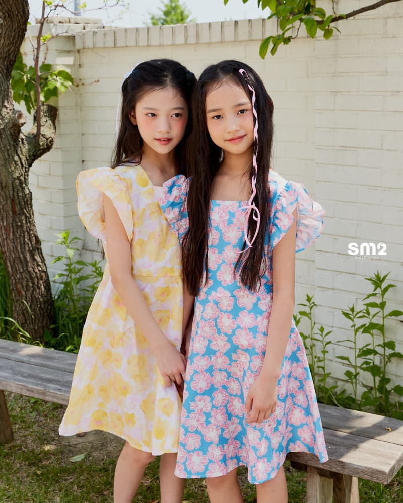 Sm2 - Korean Junior Fashion - #littlefashionista - Flower One-piece - 6
