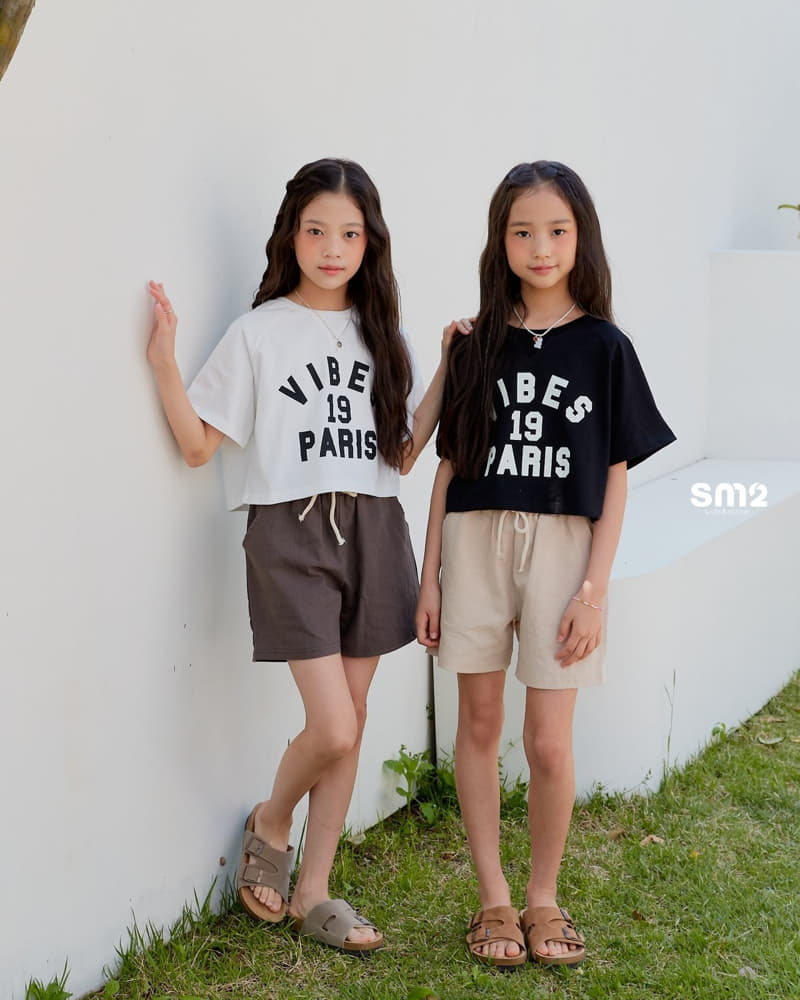 Sm2 - Korean Junior Fashion - #Kfashion4kids - Linen Shorts - 4
