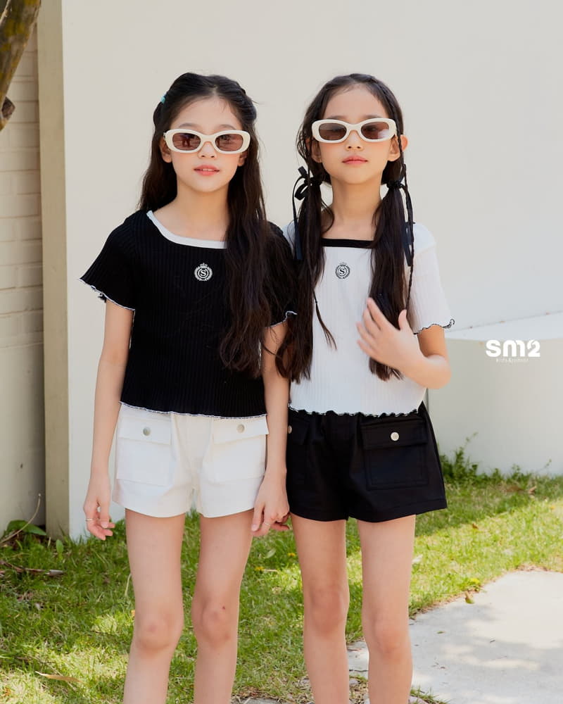 Sm2 - Korean Junior Fashion - #littlefashionista - Piping Terry Tee - 3