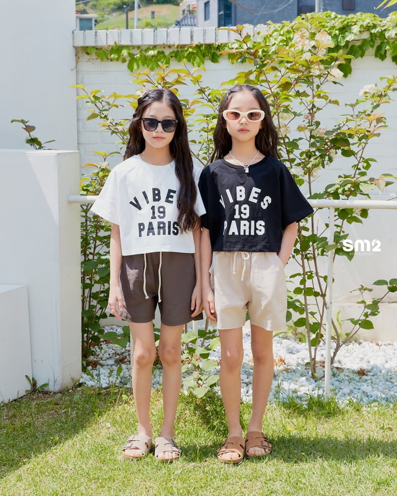 Sm2 - Korean Junior Fashion - #magicofchildhood - Linen Shorts - 5