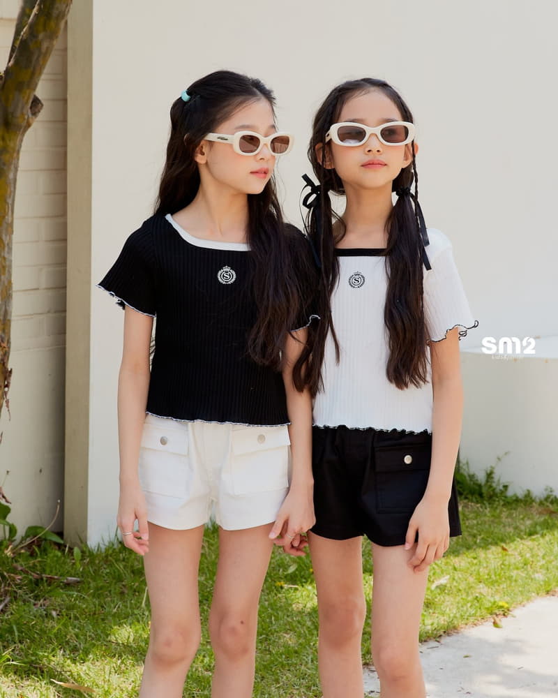 Sm2 - Korean Junior Fashion - #littlefashionista - Piping Terry Tee - 4