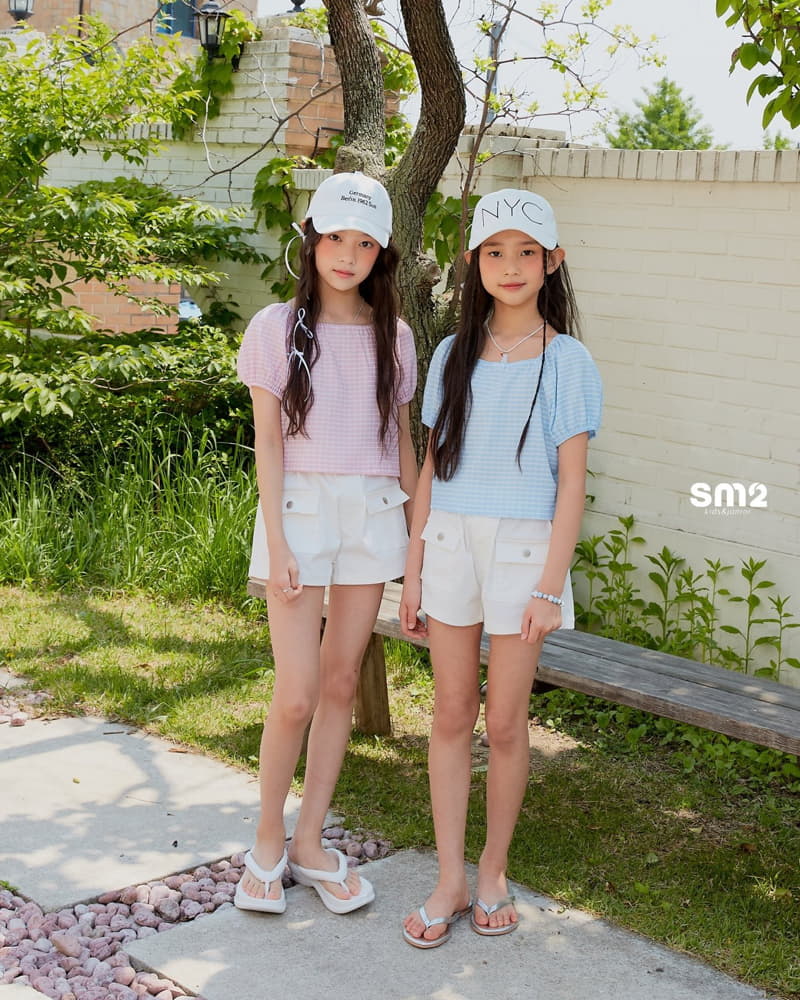 Sm2 - Korean Junior Fashion - #minifashionista - Square Blouse