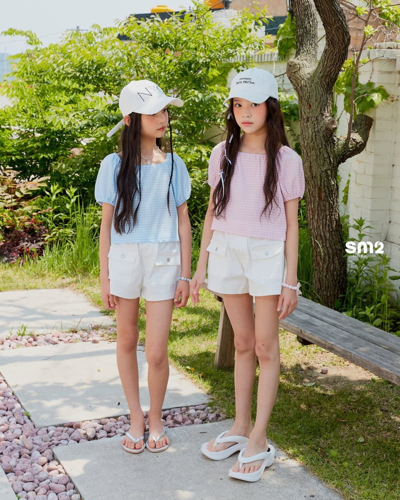 Sm2 - Korean Junior Fashion - #prettylittlegirls - Square Blouse - 2