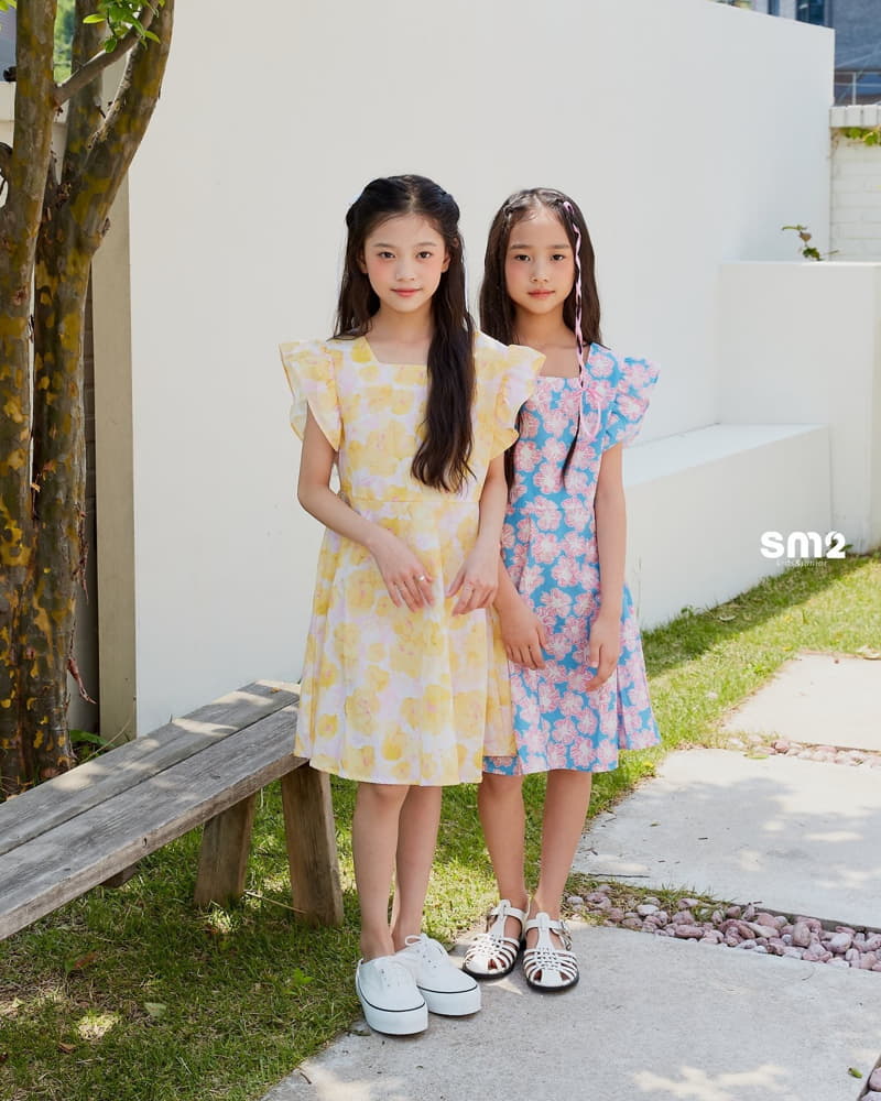 Sm2 - Korean Junior Fashion - #stylishchildhood - Flower One-piece - 12