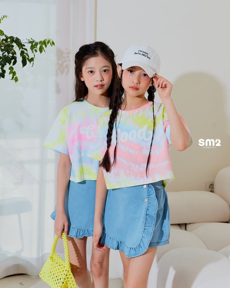 Sm2 - Korean Junior Fashion - #prettylittlegirls - Good Tie Dye Tee - 4