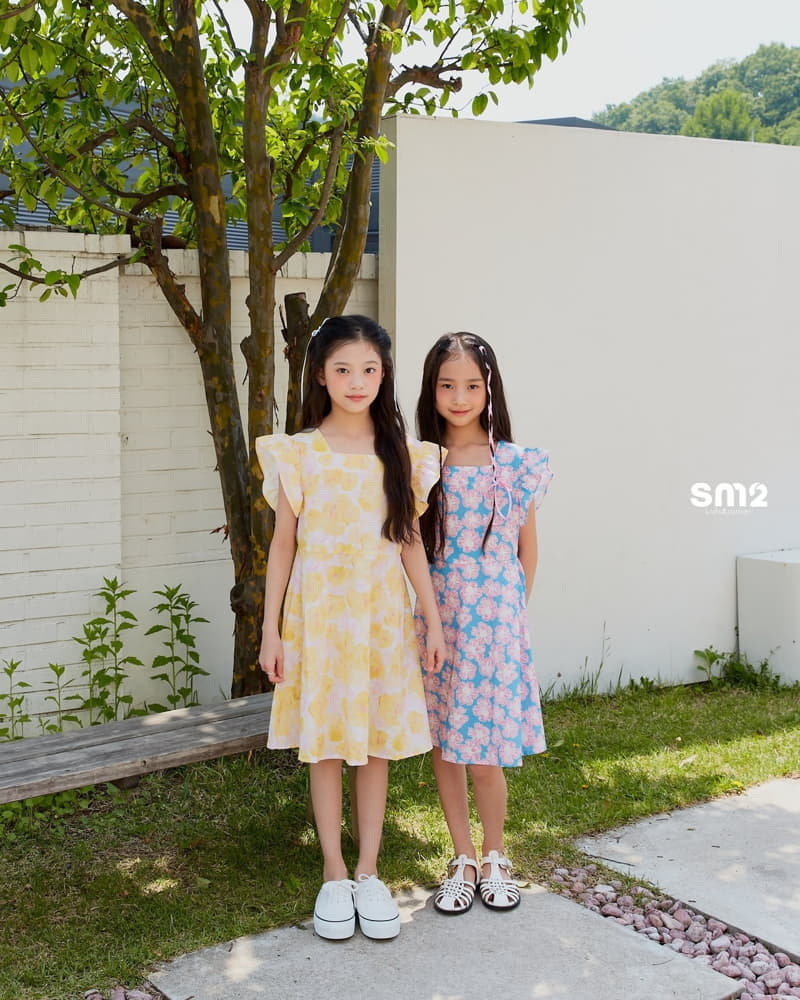 Sm2 - Korean Junior Fashion - #todddlerfashion - Flower One-piece - 10
