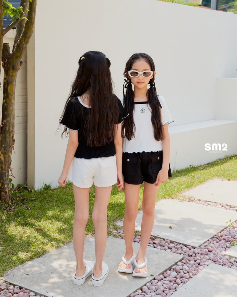 Sm2 - Korean Junior Fashion - #todddlerfashion - Piping Terry Tee - 7