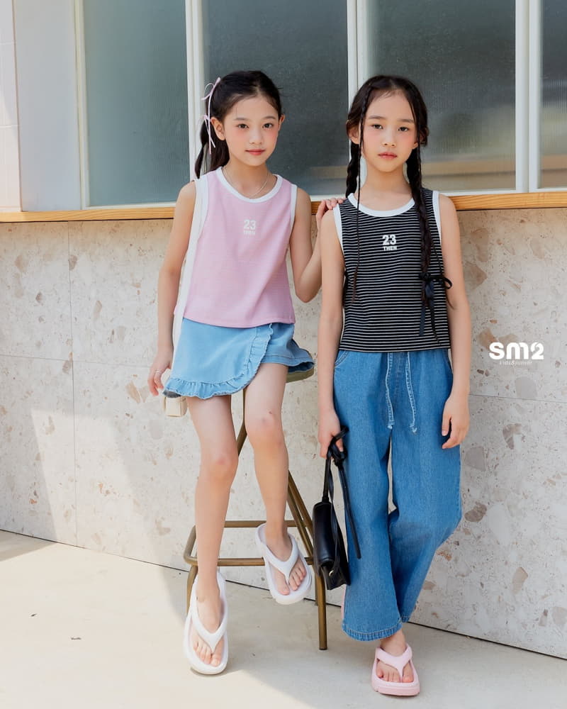 Sm2 - Korean Junior Fashion - #toddlerclothing - Stripes Sleeveless - 2