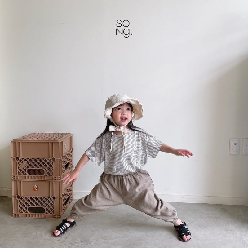 Song - Korean Children Fashion - #childofig - Pocket Piping Tee - 9